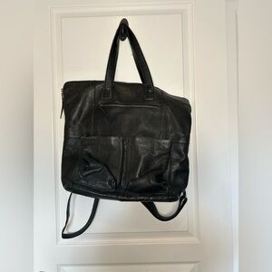 Free People Leather Backpack